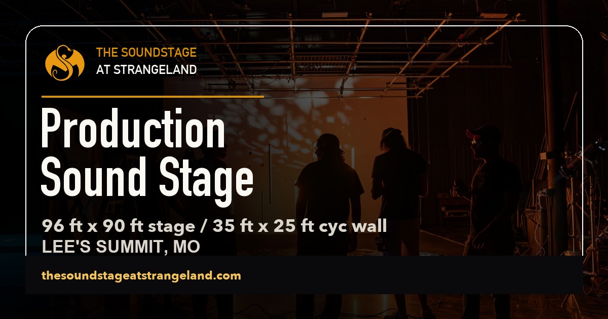 値下げ　SOUND STAGE Production sound stage in Lee's Summit — The Soundstage at Strangeland